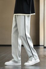 22/秋冬新款港风运动裤潮牌休闲裤潮流男裤直筒裤子男士K3318，男装休闲裤，星座815-2