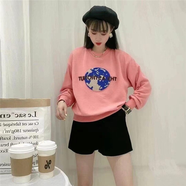 重工刺绣卫衣，女装卫衣/绒衫，图澜朵