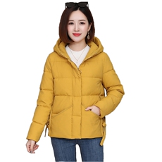 2023年冬季时尚潮流舒适连帽棉衣/棉服宽松气质优雅，女装棉衣/棉服，婷思杰（原婷想服饰）
