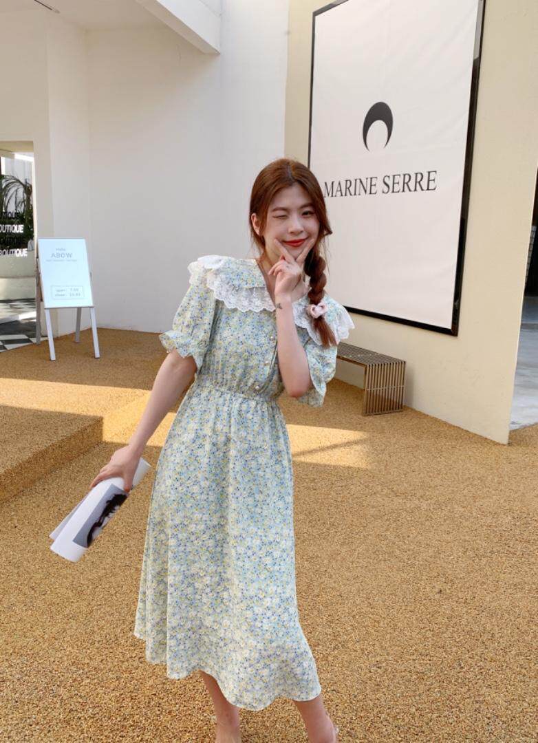 雪纺裙，其它，阿爆