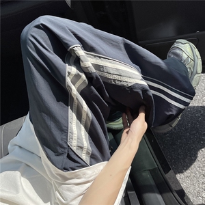 XZ612-K777-P55 控79 夏季薄款伞兵裤运动街舞休闲裤速干阔腿裤图片