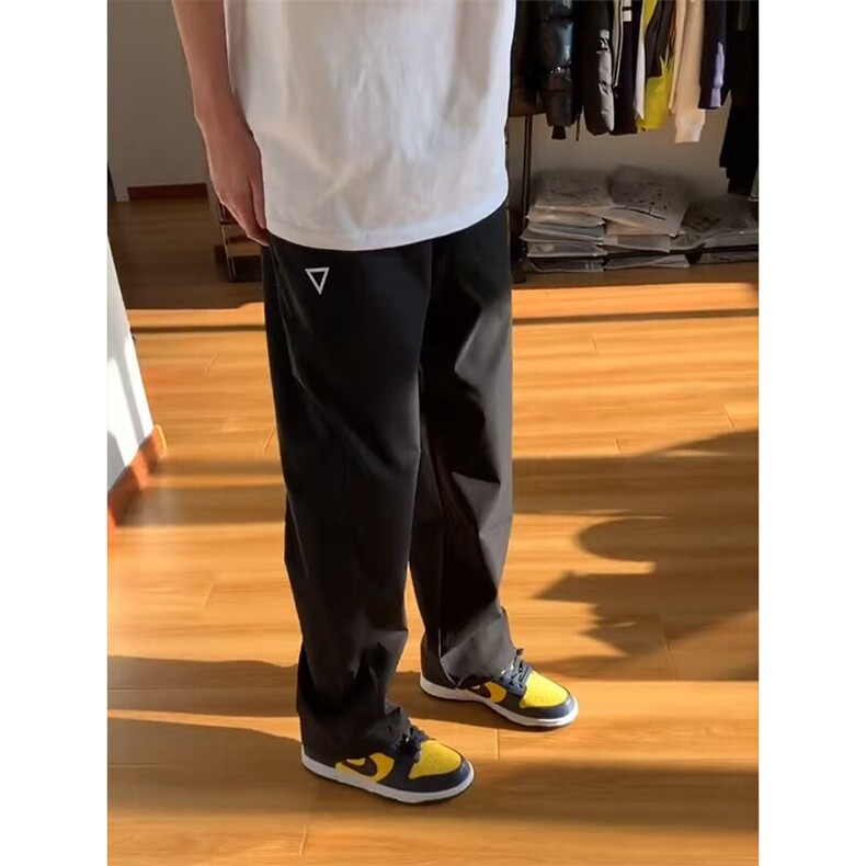 【有货】XXK324HH-特P40三角标裤子男女直筒宽松休闲裤，男装休闲裤，星座1007（原301D）