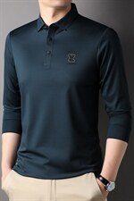 D66120钱塘2020-2中年男士休闲简约春秋薄款T恤数据好P70，男装T恤，钱塘207-2