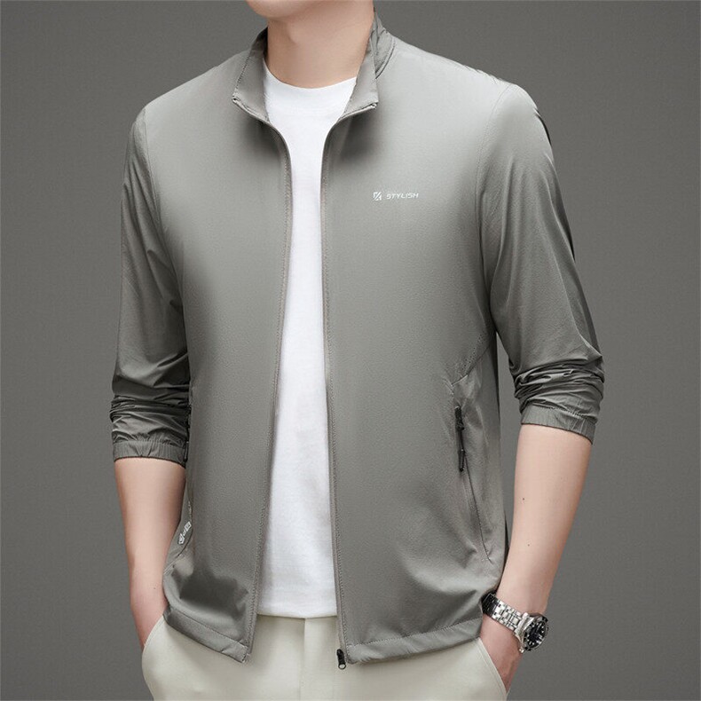 BGW83328夏季新款男士透气皮肤衣外穿防晒服薄款户外夹克外套图片