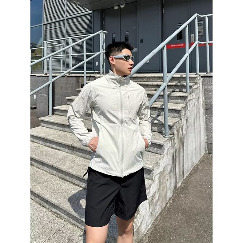2025年夏季防晒衣男立领户外休闲透气长袖外套FA101-P52图片