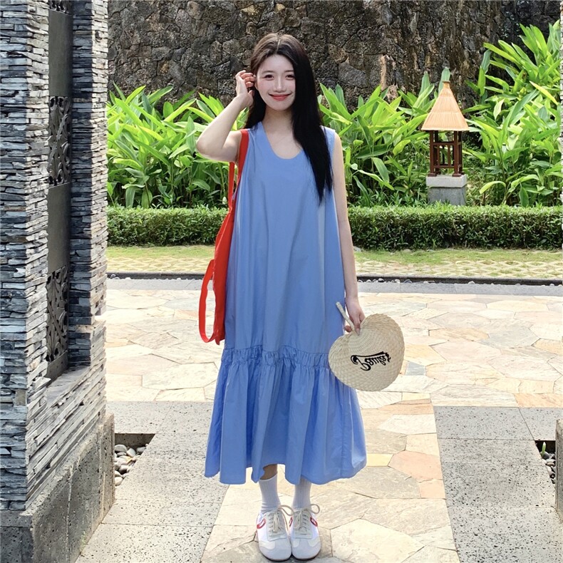 ：夏装新款时尚洋气休闲设计感连衣裙2C135-8835P125K188,女装连衣裙,2C135