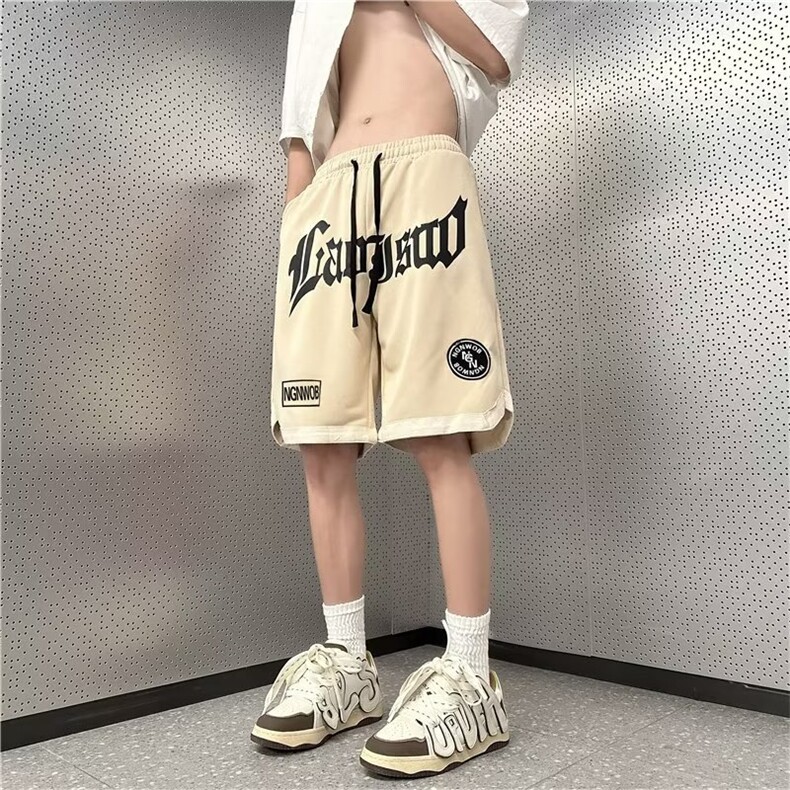 中腰青春流行宽松型新款五分裤男休闲裤夏季运动裤百搭时尚潮牌,男装休闲裤,星座1013