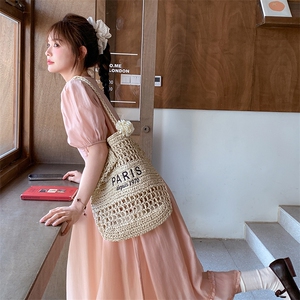 气质淑女粉色连衣裙2C317A-8512-P135-K195图片
