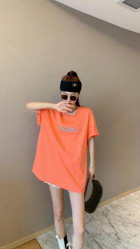 夏季新前面刚印T，女装，萱伊惠紫