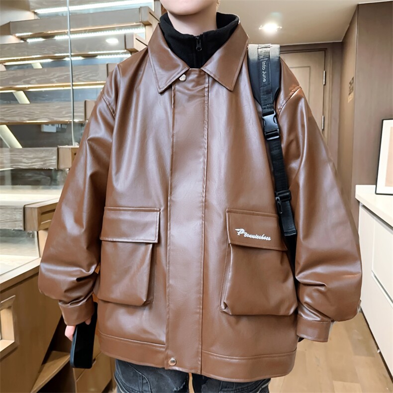 三合一冬季加厚刺绣皮棉衣男翻领棉服棉袄子潮A266-PYT0071-P120,男装棉衣,电商A266