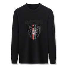 中年男士长袖长裤两件套秋季卫衣免烫休闲套装圆领运动两件套男装，男装休闲套装，电商B212（原钱塘6029）