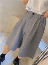 新款，薄款西装中裤面料垂坠不易皱，女装西装，MY.counter