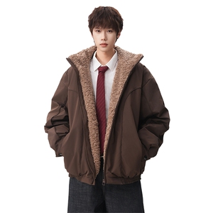 现货 座山雕羽绒服立领毛领加厚保暖宽松外套225-2-Y216-P228图片