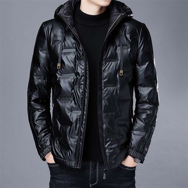 AN9187钱塘2020-3秋冬新款中年男士羽绒服连帽休闲保暖外套P253,男装羽绒服,钱塘207-3