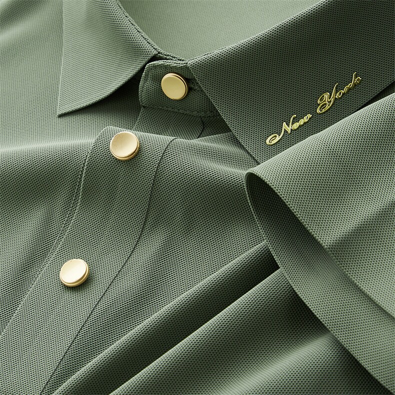 加色主推款大码品质弹力无痕polo衫短袖男士冰丝翻领T恤T0703-P68，男装Polo衫，电商D342