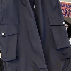 美式高街工装裤男款春秋潮牌户外机能冲锋裤直筒大码休闲长裤K885，男装工装外套，星座1013