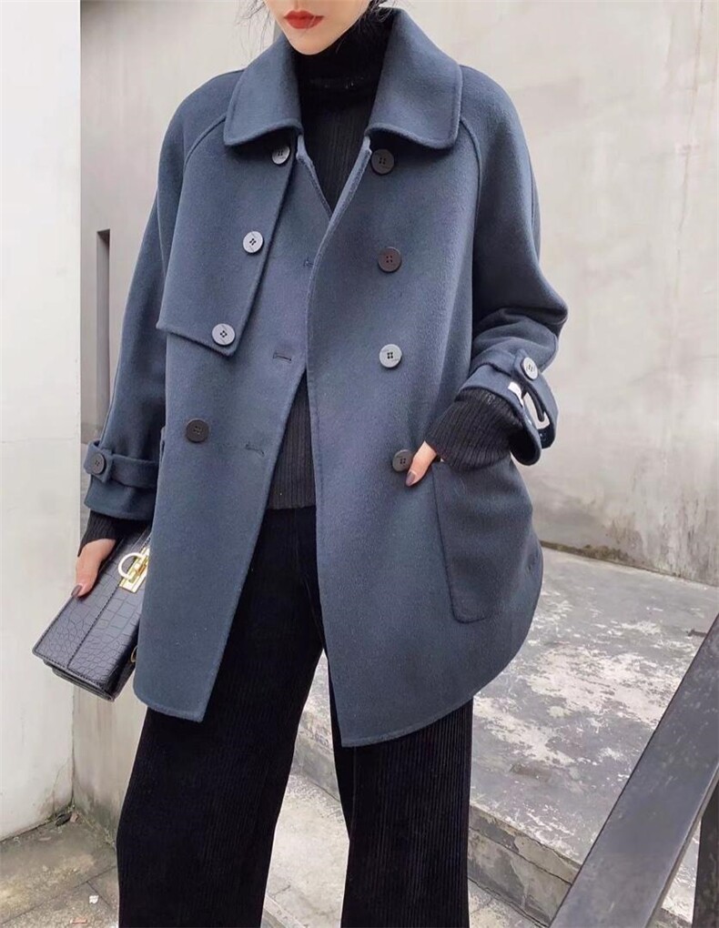 100%羊毛大衣，其它，时尚轩