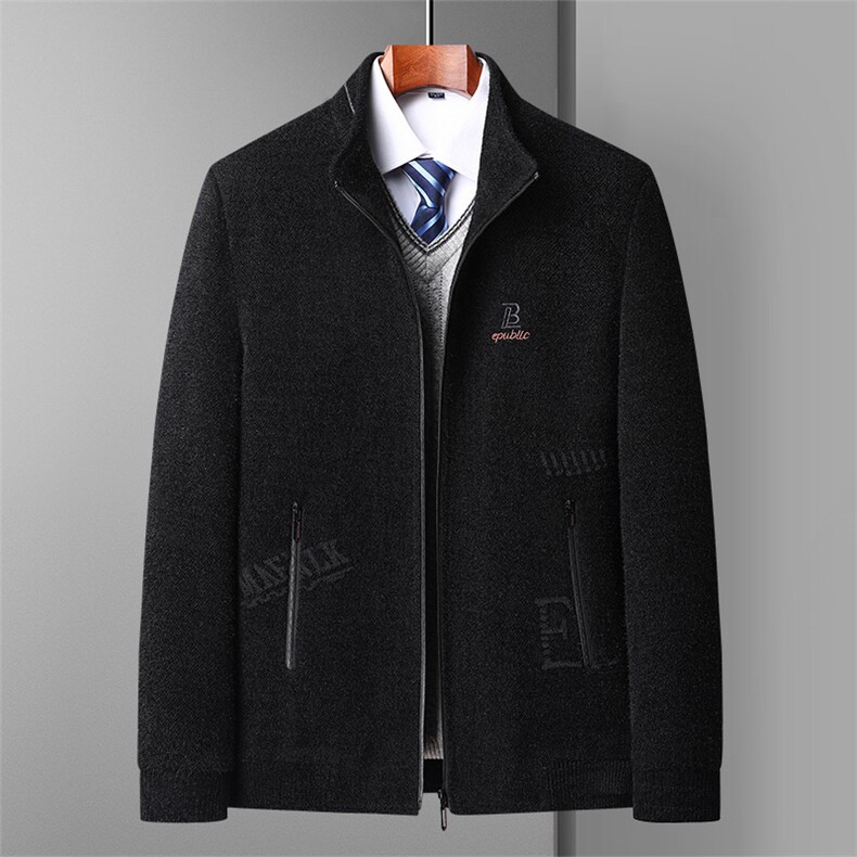 2023新款男士雪尼尔加棉加厚外套男装休闲中年衣服BDY830-P130,男装棉衣,星座1105-3