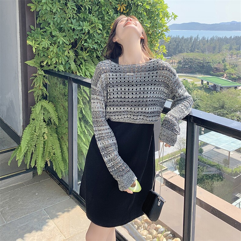 2025年春季新款套裙配包，女装连衣裙，灵力轩