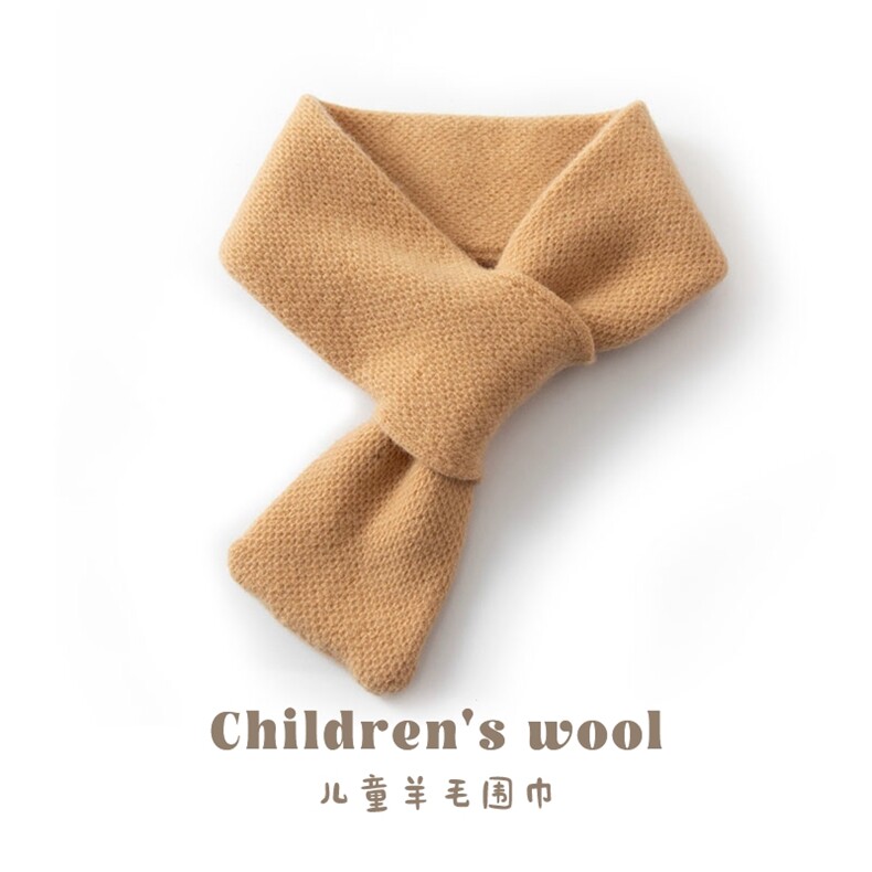 秋冬新款舒适柔软简约百搭双层穿孔羊毛围巾,饰品围巾,牧皓研
