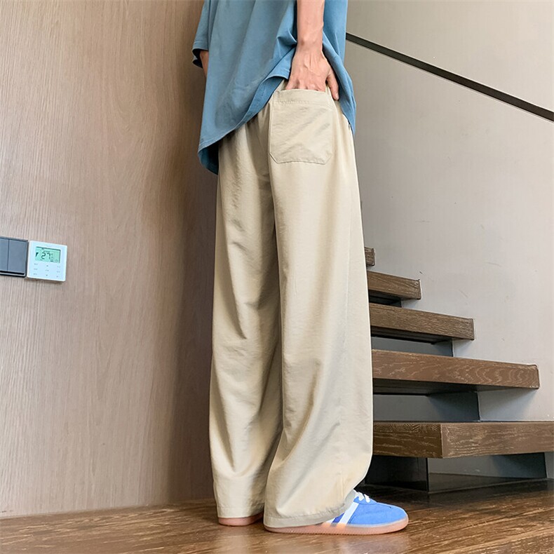 2025夏季新款大码冰丝直筒垂感休闲裤男217-2-NK192-特P40,男装休闲裤,星座217-2