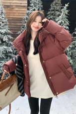 2026冬季90白鸭绒羽绒服短款连帽RF2C290-6896#-P395-K585，女装羽绒服，2C290