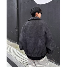 毛呢短款男秋款肌理外套W9338P100，男装夹克，星座1116-2