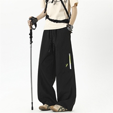 现货夏季速干冲锋裤薄款潮流休闲工装裤A337-S158-P55控78，男装工装外套，电商A337