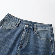 得物高品质！高街弹力微喇牛仔裤男A080-7608-P55控78，男装牛仔裤，电商A080