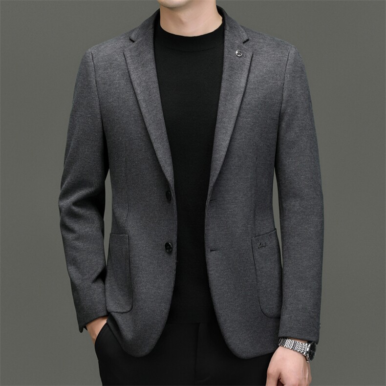 秋季新款西装男西服简约外套西服商务休闲小西装单西,男装西服,电商B360
