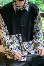 2026新中式长袖套装TZ88797P90衬衫CS88799P45控78裤子88798P45控，男装衬衫，星座227-7
