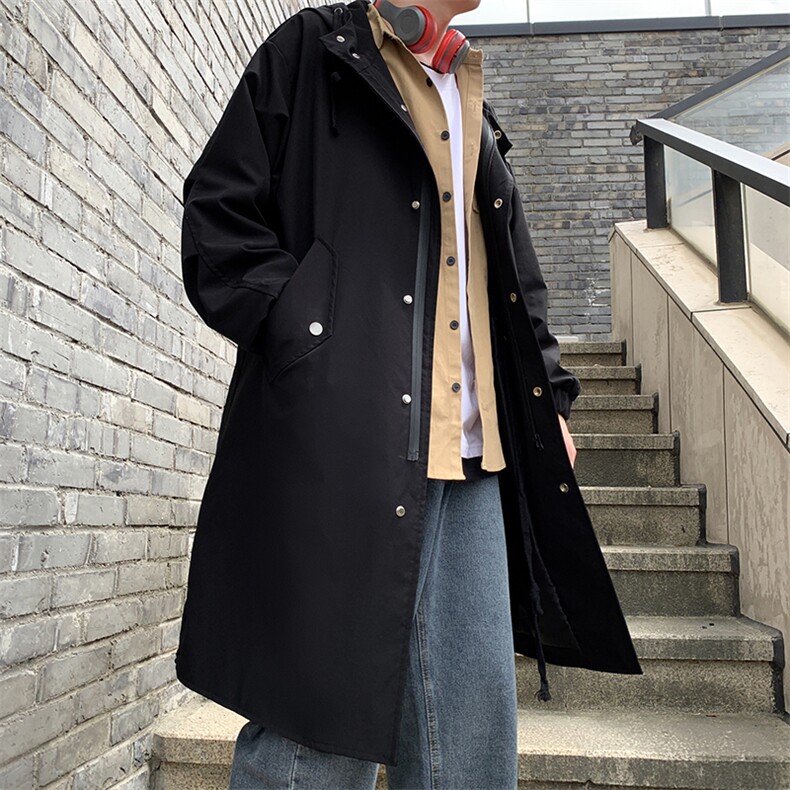 5W件长年冲锋风衣男中长款大衣男F174薄P90加棉P100特价外景H,男装风衣,星座401