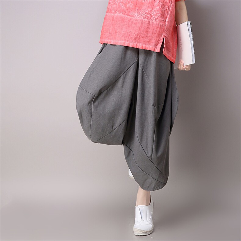 纯色2021年夏季优雅韩版通勤九分裤甜美修身显瘦裤子,女装休闲裤,叶笙衣