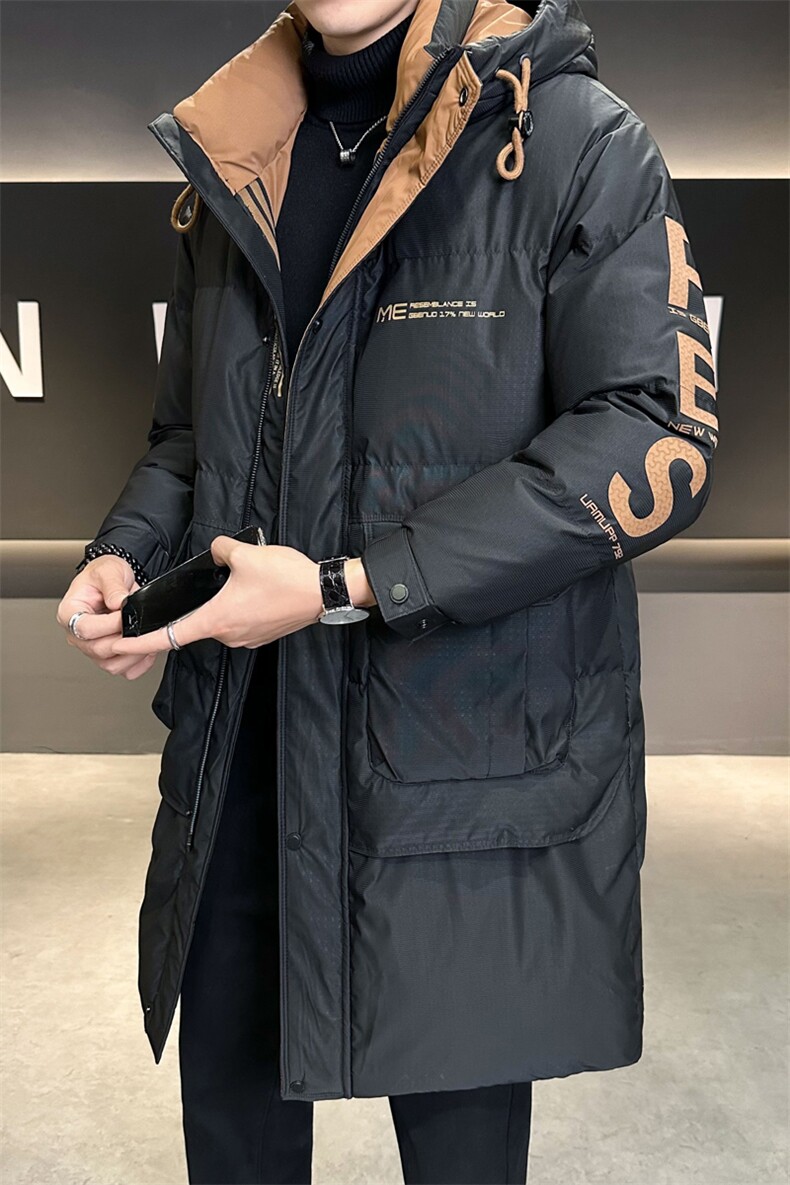中长款羽绒服男连帽加厚保暖大货冬季防寒服C317-Y81808-P265,男装羽绒服,电商C317