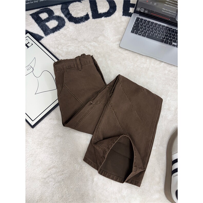 B221美式ins高街直筒洗褪结构工装休闲牛仔裤LK26661-特P50控88,男装牛仔裤,电商B221