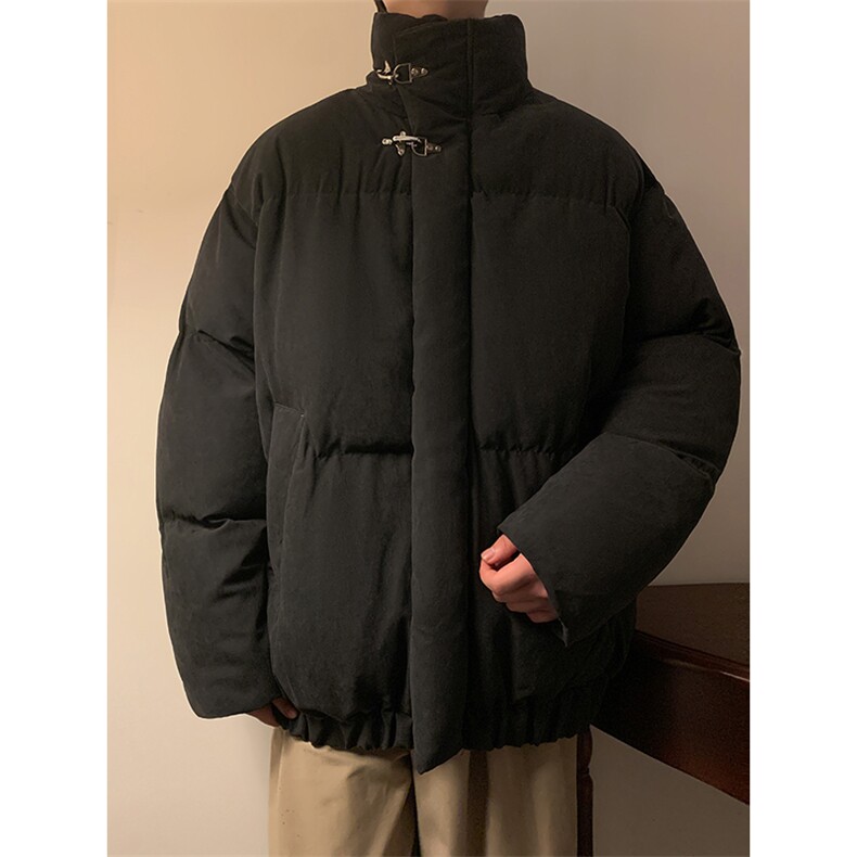 秋冬棉衣加厚夹克加绒外套厚棉袄飞机扣小众1016-1W104P128K158,男装夹克,星座1016-1（原电商B408-1）