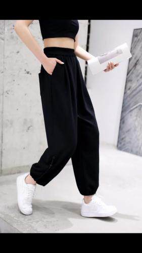 秋季新款抽绳卫裤，女装休闲裤，DCXY 超越