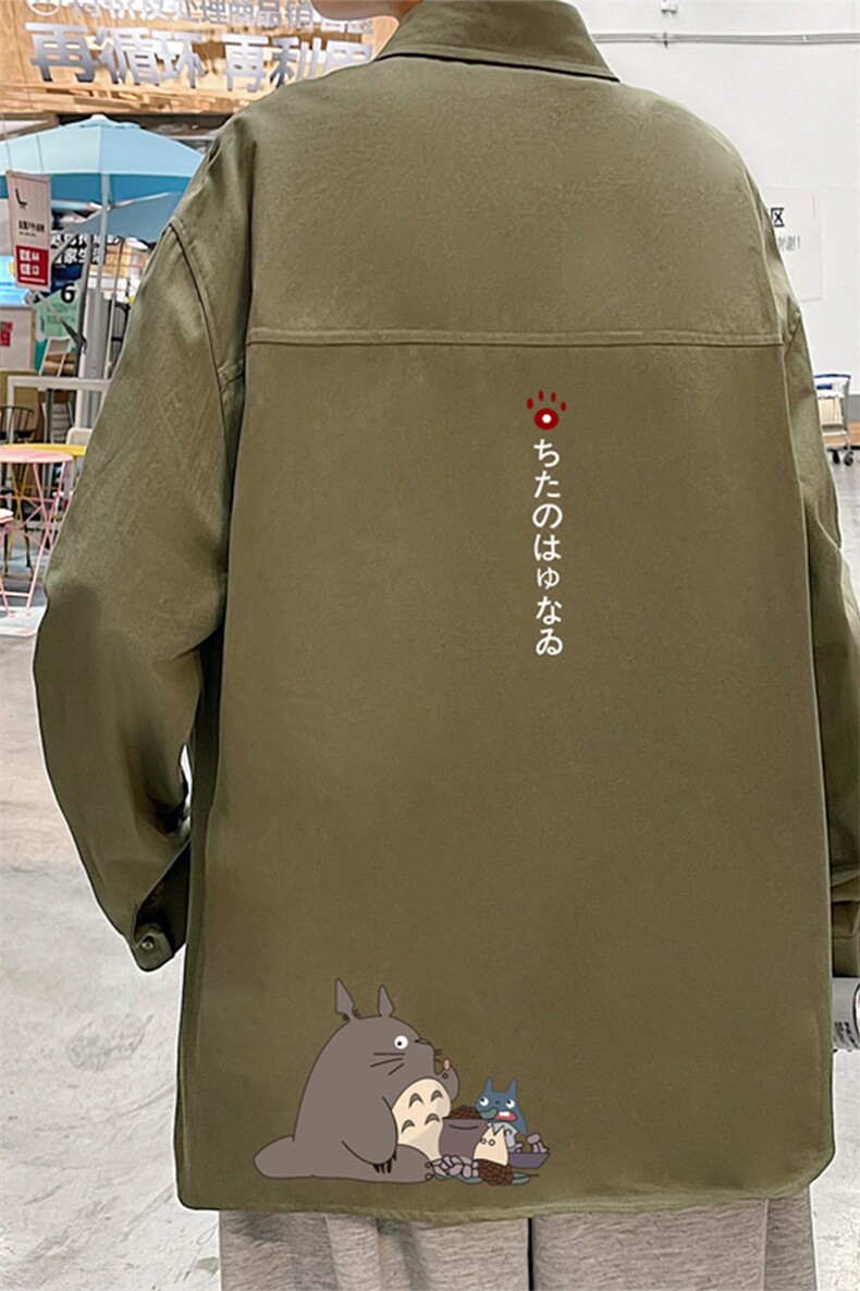 春季长袖衬衫男宽松港风衬衣男外套男CSCS269-P35图片