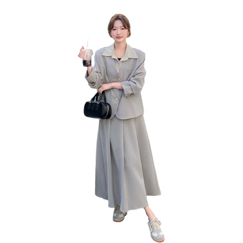 【现货】2025秋季假两件套套装2C009/9155/P175/P258,女装套装/套裙,2C009