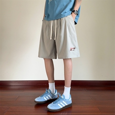 ！2026夏季新款男士潮牌刺绣短裤情侣百搭五分裤DK326特P25，男装休闲裤，电商B220