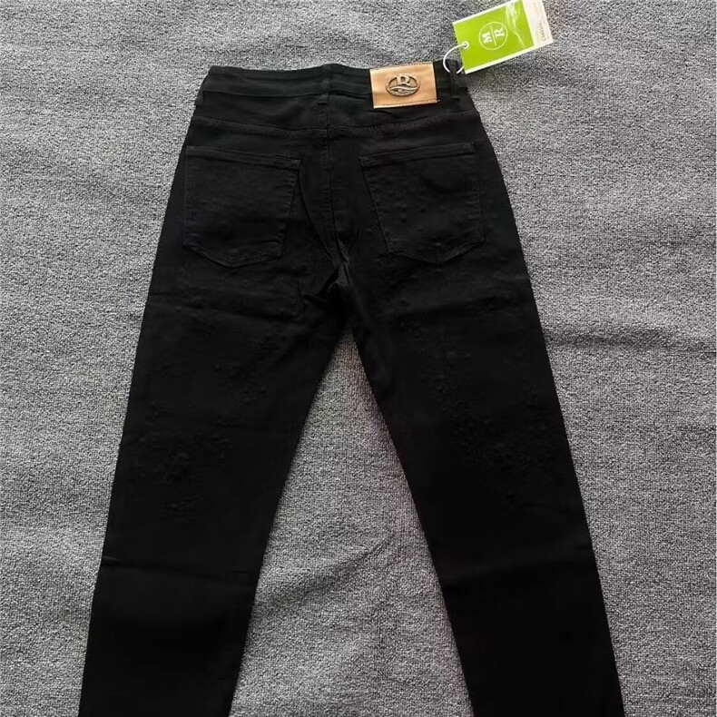 1506-1/KA371/P53新款弹力高腰修身显瘦欧货烫钻九分铅笔裤牛仔裤,男装牛仔裤,星座1506-1