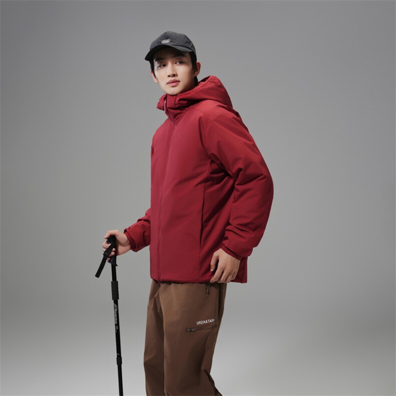 得物潮流高品质冬季连帽加绒加厚棉衣撞色棉服外套MY5568-P95图片