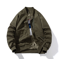 现货三色带帽可拆卸秋冬飞行服棉服情侣装夹克潮牌炸街外套，男装夹克，电商A105