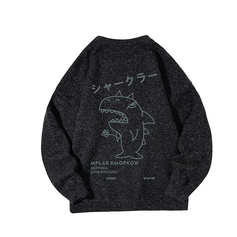 加厚加绒毛衣男大码毛线衣男针织衫M19092-P45加绒款-P65白底,男装针织衫/毛衣,电商A040A