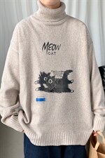 ！秋冬季加厚高领毛衣男百搭印花针织衫男生毛线衣GM602P55，男装针织衫/毛衣，电商B220