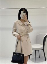 2921新品英伦风短款风衣，女装风衣，小车家