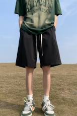 2024夏季新款外景大码日系纯色休闲短裤M-5XHK23445-P20，男装牛仔裤，电商A022