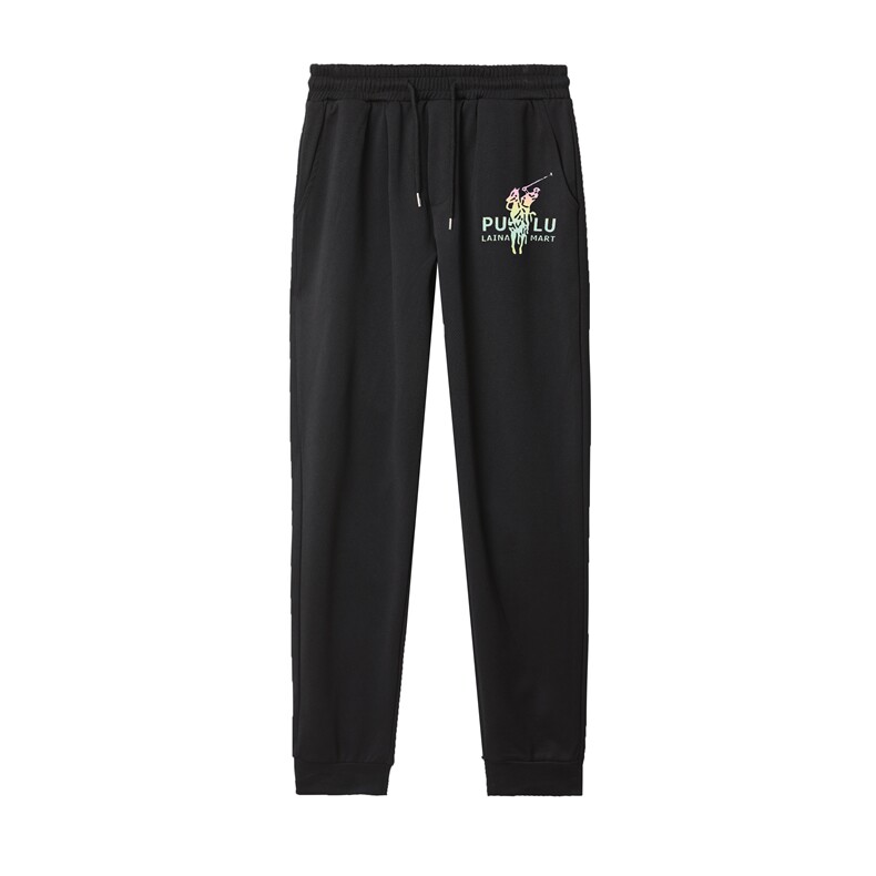 2023春秋季新款男士休闲印花运动服套装中青年时尚卫衣卫裤,男装休闲套装,电商B212（原钱塘6029）
