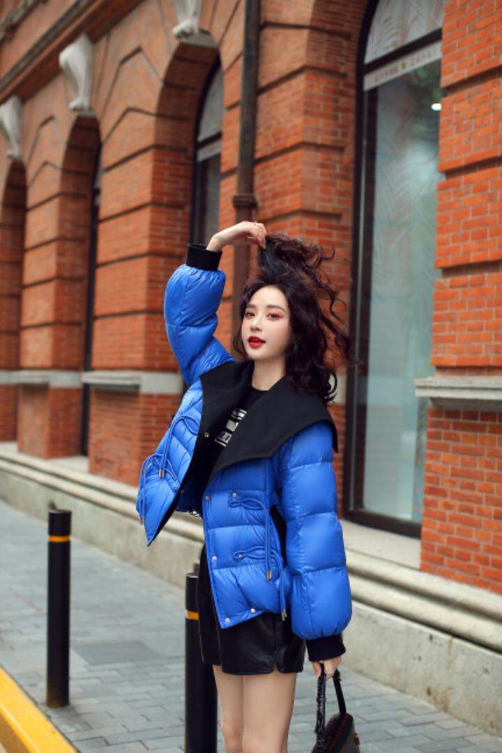 90绒羽绒服，女装羽绒服，卡西姆