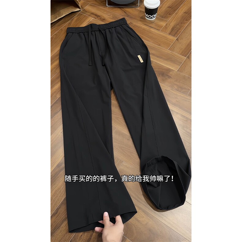 2026 春季新款 内景弹力速干魔术贴长裤M-5XL HK26156-特P30图片
